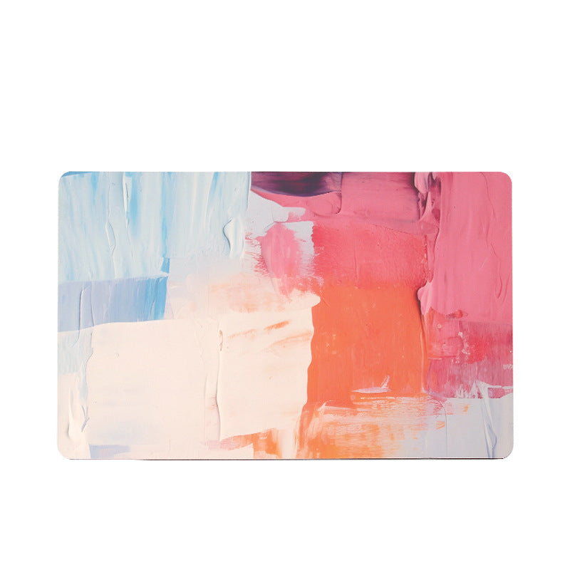 PU Natural Rubber Yoga Mat Flat Support Auxiliary Mat