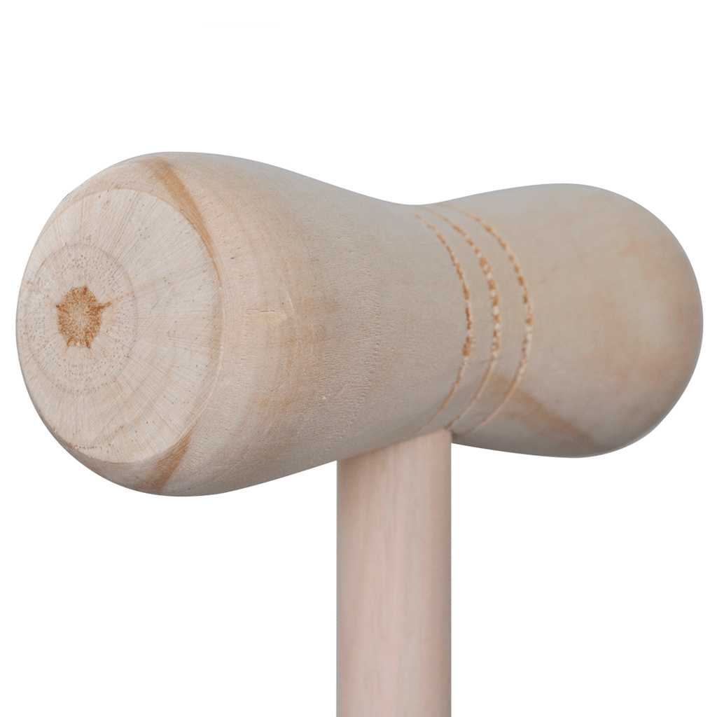 Croquet set, wooden, for 4 players