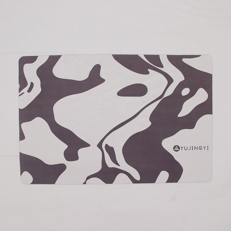 PU Natural Rubber Yoga Mat Flat Support Auxiliary Mat