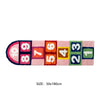 Children's Reading Area Carpet Cartoon Long Hopscotch Game Mat