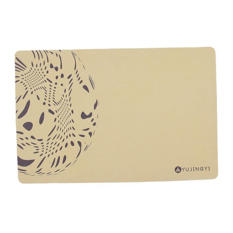 PU Natural Rubber Yoga Mat Flat Support Auxiliary Mat