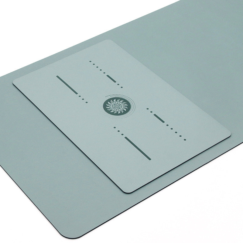 PU Natural Rubber Yoga Mat Flat Support Auxiliary Mat