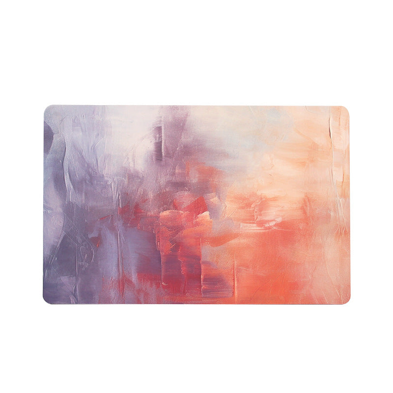 PU Natural Rubber Yoga Mat Flat Support Auxiliary Mat